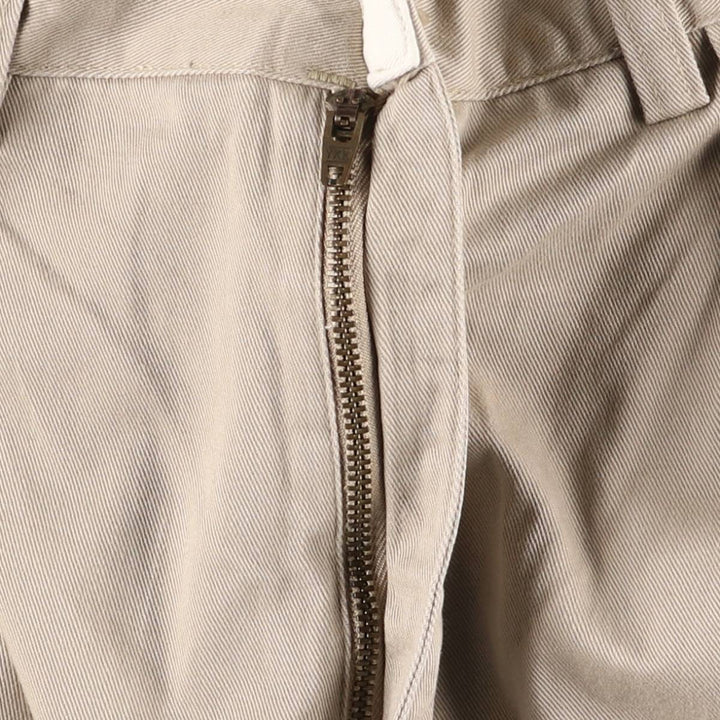 Ralph Lauren POLO by Ralph Lauren ANDREW PANT Two-pleat chino pants for men, equivalent to W31 cotton Beige type Vintage Second Hand