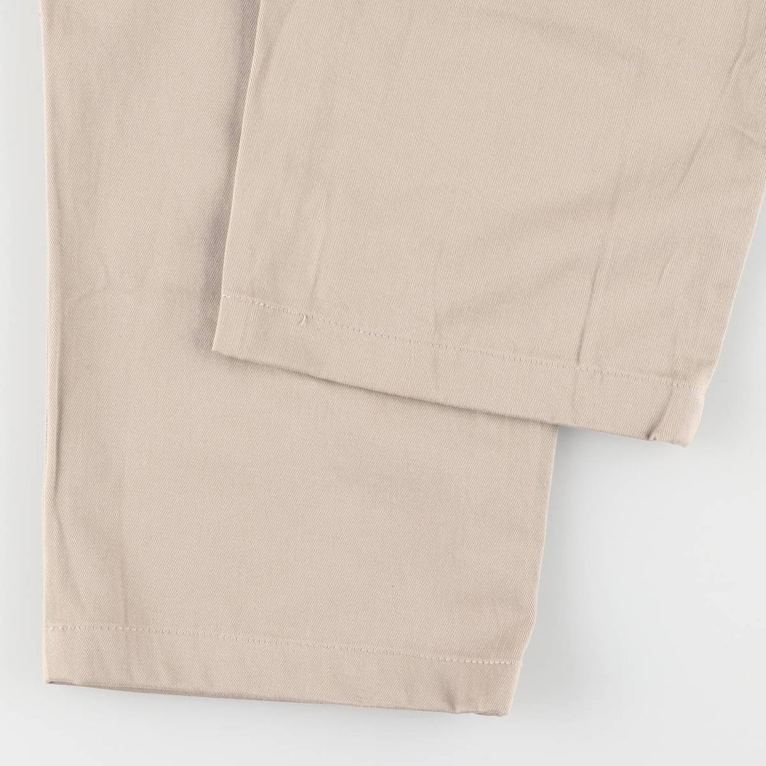 Ralph Lauren POLO by Ralph Lauren ANDREW PANT Two-pleat chino pants for men, equivalent to W31 cotton Beige type Vintage Second Hand