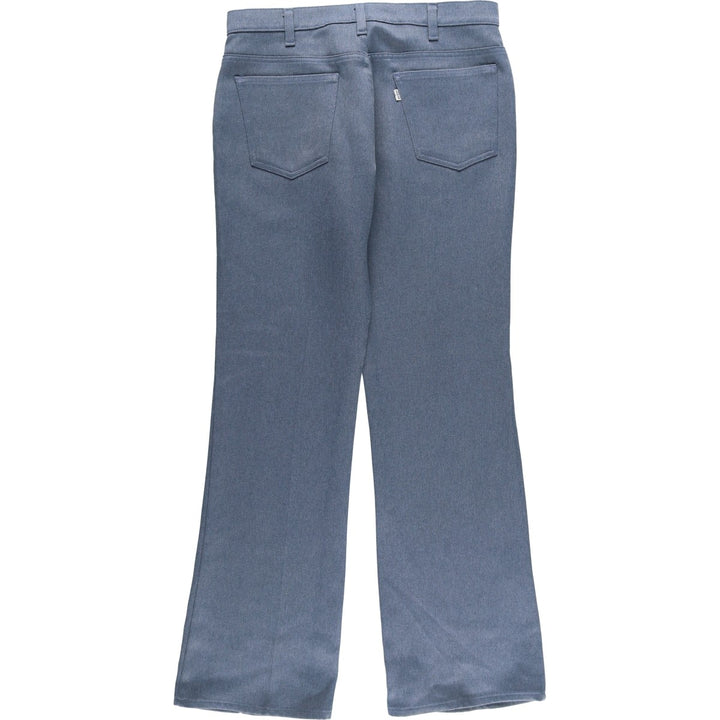Vintage 1980'S Levi's 10517-4816 Men's Flare Pants, Size 34 (approx.) unclear gray type Vintage Second Hand
