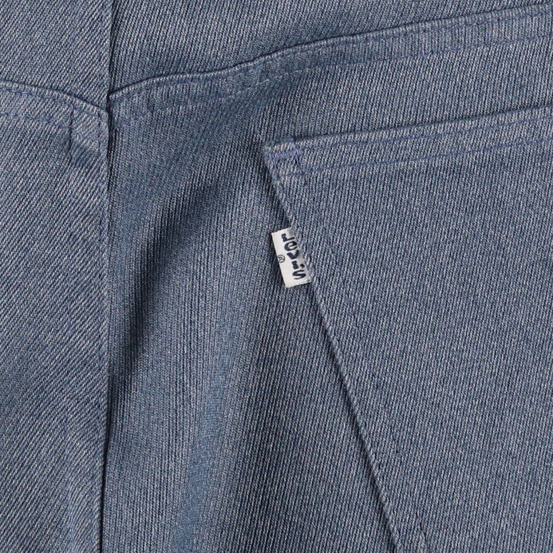 Vintage 1980'S Levi's 10517-4816 Men's Flare Pants, Size 34 (approx.) unclear gray type Vintage Second Hand