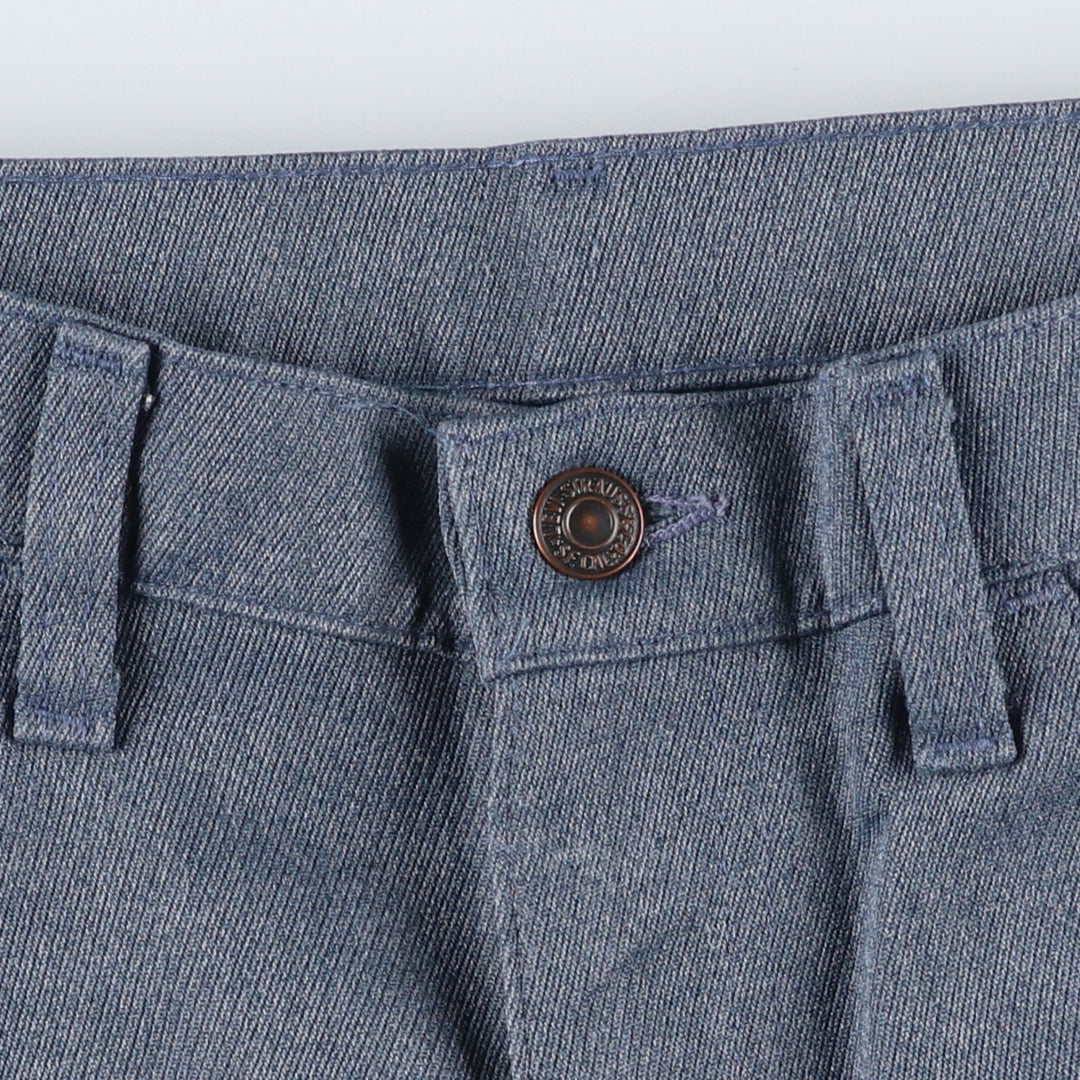 Vintage 1980'S Levi's 10517-4816 Men's Flare Pants, Size 34 (approx.) unclear gray type Vintage Second Hand