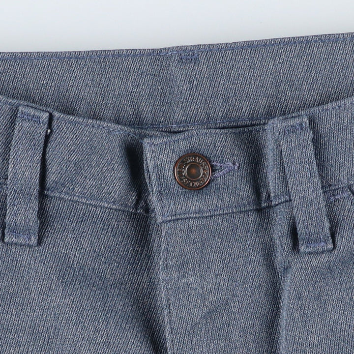 Vintage 1980'S Levi's 10517-4816 Men's Flare Pants, Size 34 (approx.) unclear gray type Vintage Second Hand