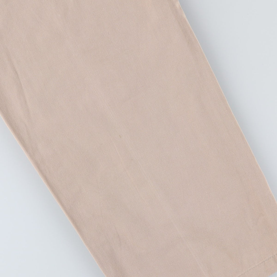 Vintage 90'S Ralph Lauren Polo Ralph Lauren two-pleat chino pants, made in the USA, men's size W32. cotton Beige type Vintage Second Hand