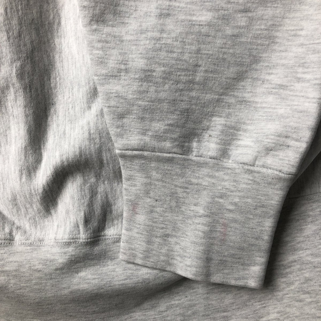 Vintage 90'S MV SPORT college sweatshirt, men's size XL cotton gray type Vintage Second Hand