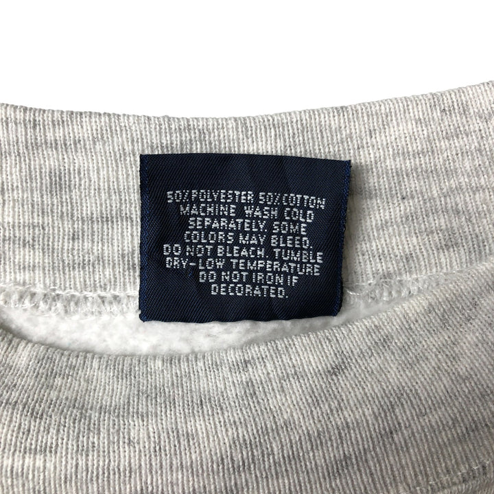 Vintage 80s-90'S Jansport college sweatshirt, made in the USA, size L, men's cotton gray type Vintage Second Hand