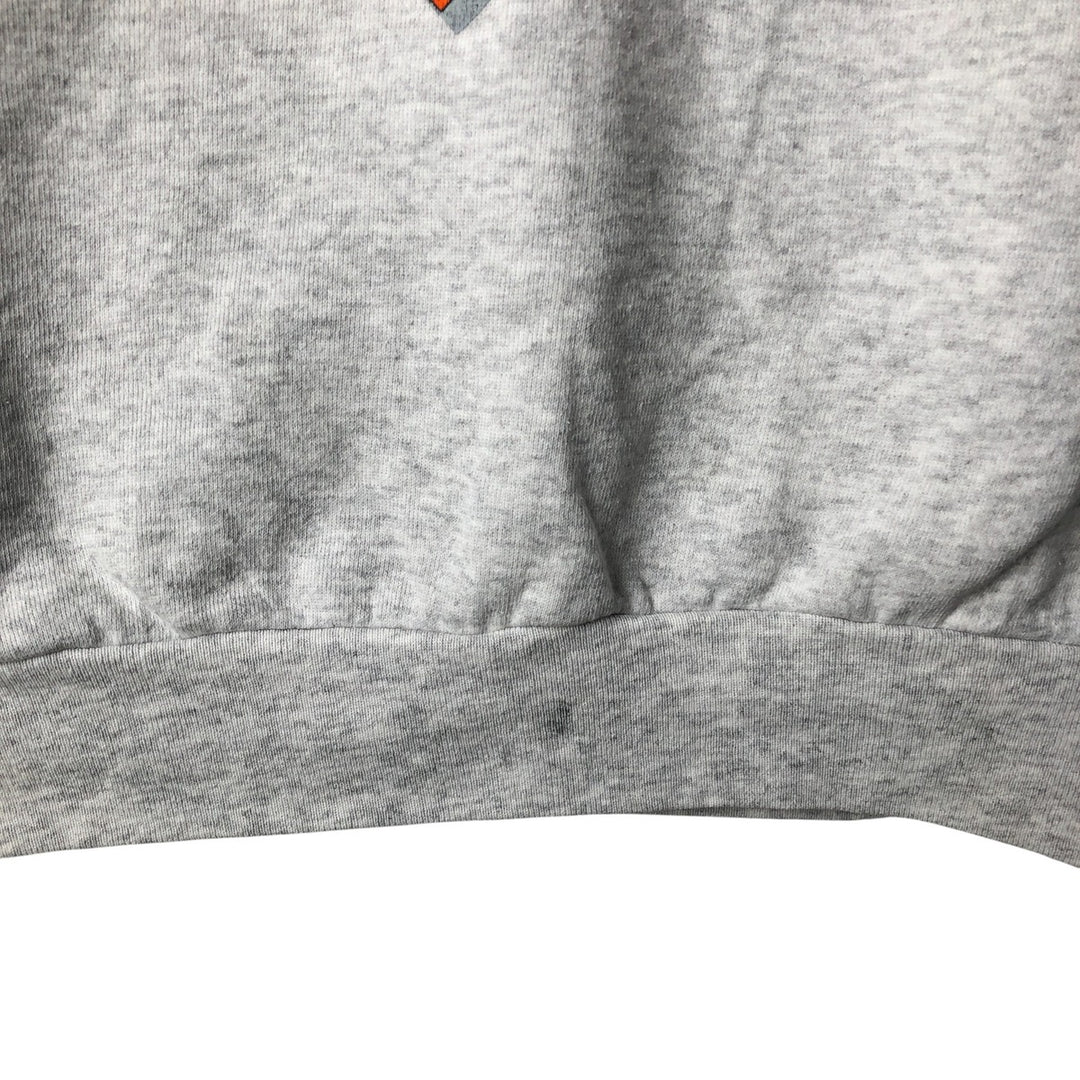 Vintage 80s-90'S Jansport college sweatshirt, made in the USA, size L, men's cotton gray type Vintage Second Hand