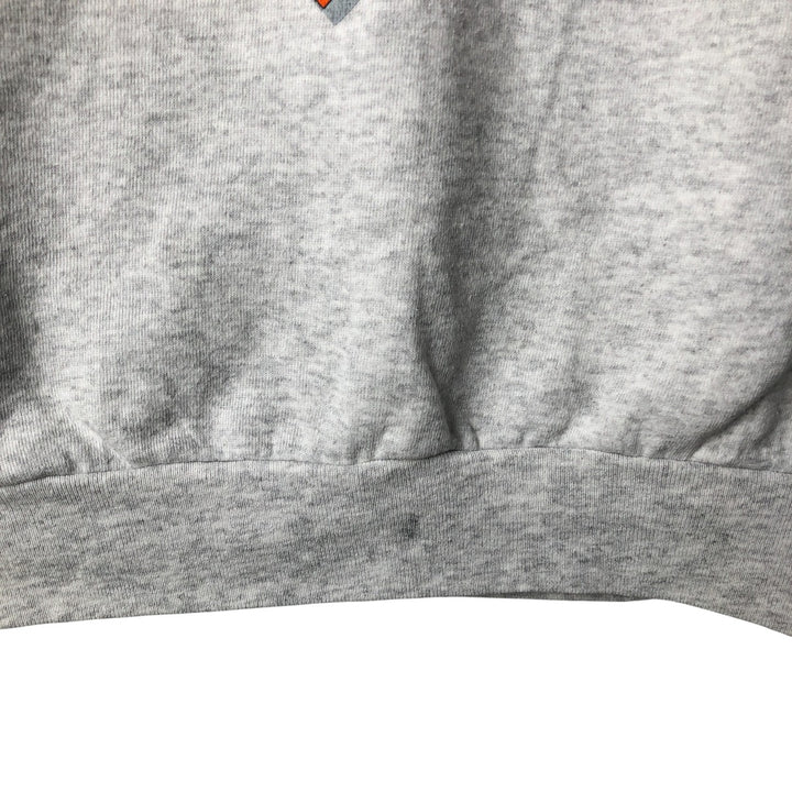 Vintage 80s-90'S Jansport college sweatshirt, made in the USA, size L, men's cotton gray type Vintage Second Hand