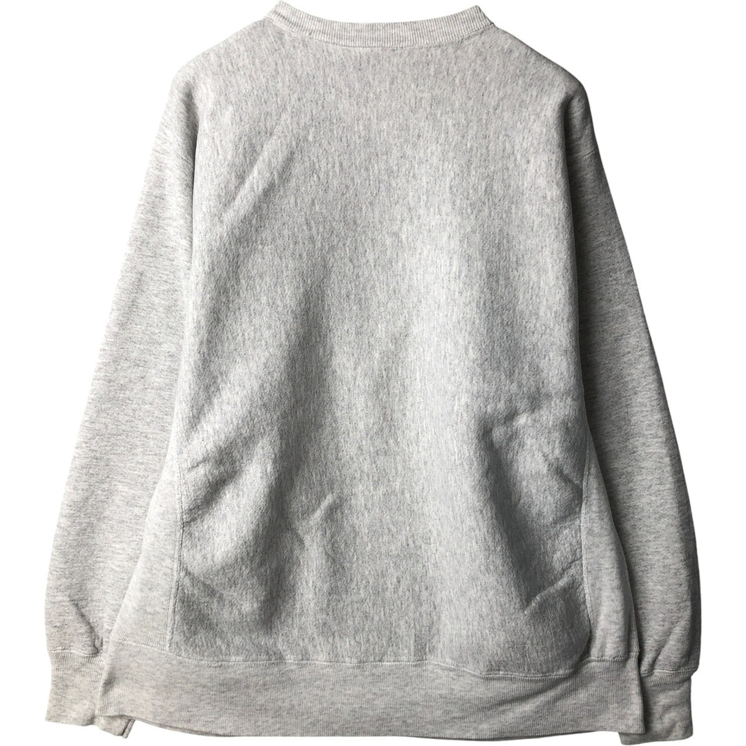 Vintage 90'S Lee college sweatshirt, made in the USA, men's size XL cotton gray type Vintage Second Hand