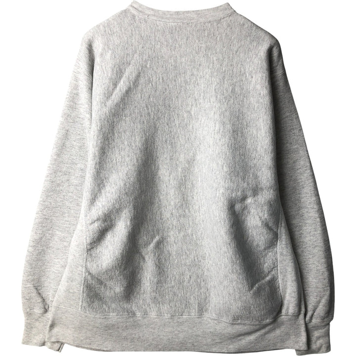 Vintage 90'S Lee college sweatshirt, made in the USA, men's size XL cotton gray type Vintage Second Hand