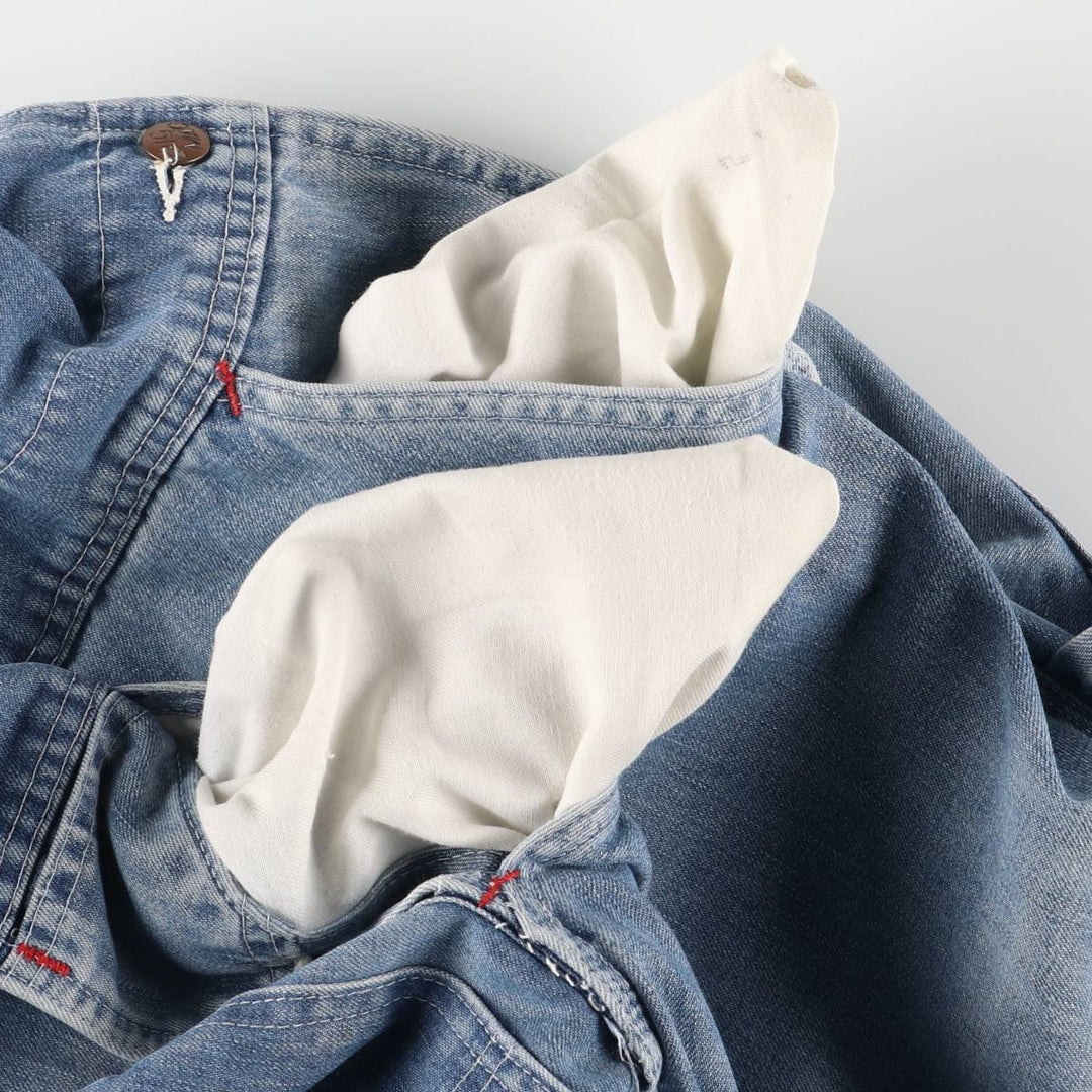 Vintage 1970'S JCPenney BIG MAC denim overalls, men's size W37. cotton blue type Vintage Second Hand