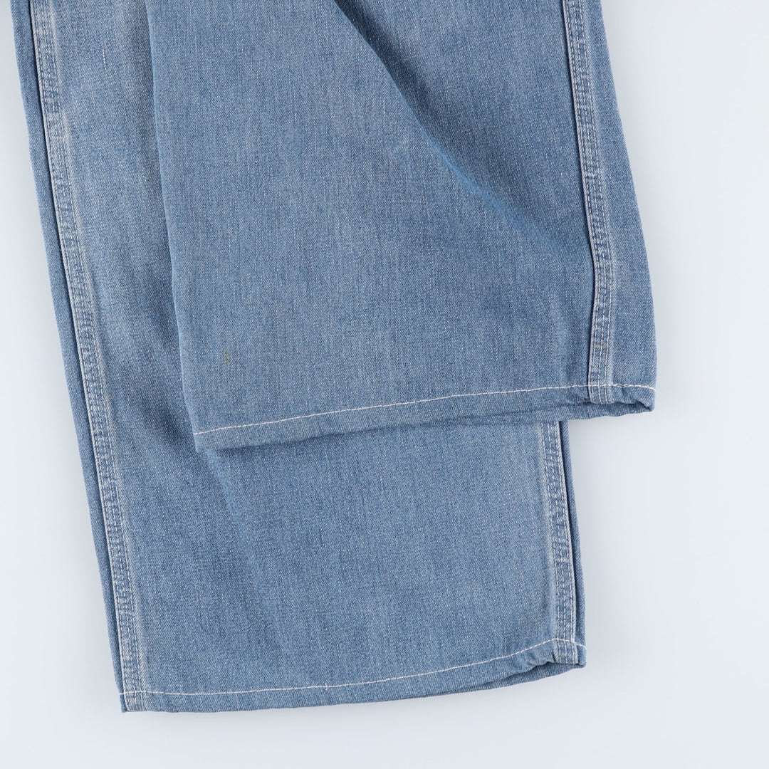 Vintage 1970'S JCPenney BIG MAC denim overalls, men's size W37. cotton blue type Vintage Second Hand