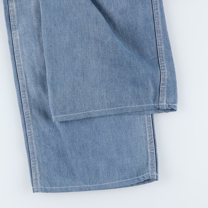 Vintage 1970'S JCPenney BIG MAC denim overalls, men's size W37. cotton blue type Vintage Second Hand
