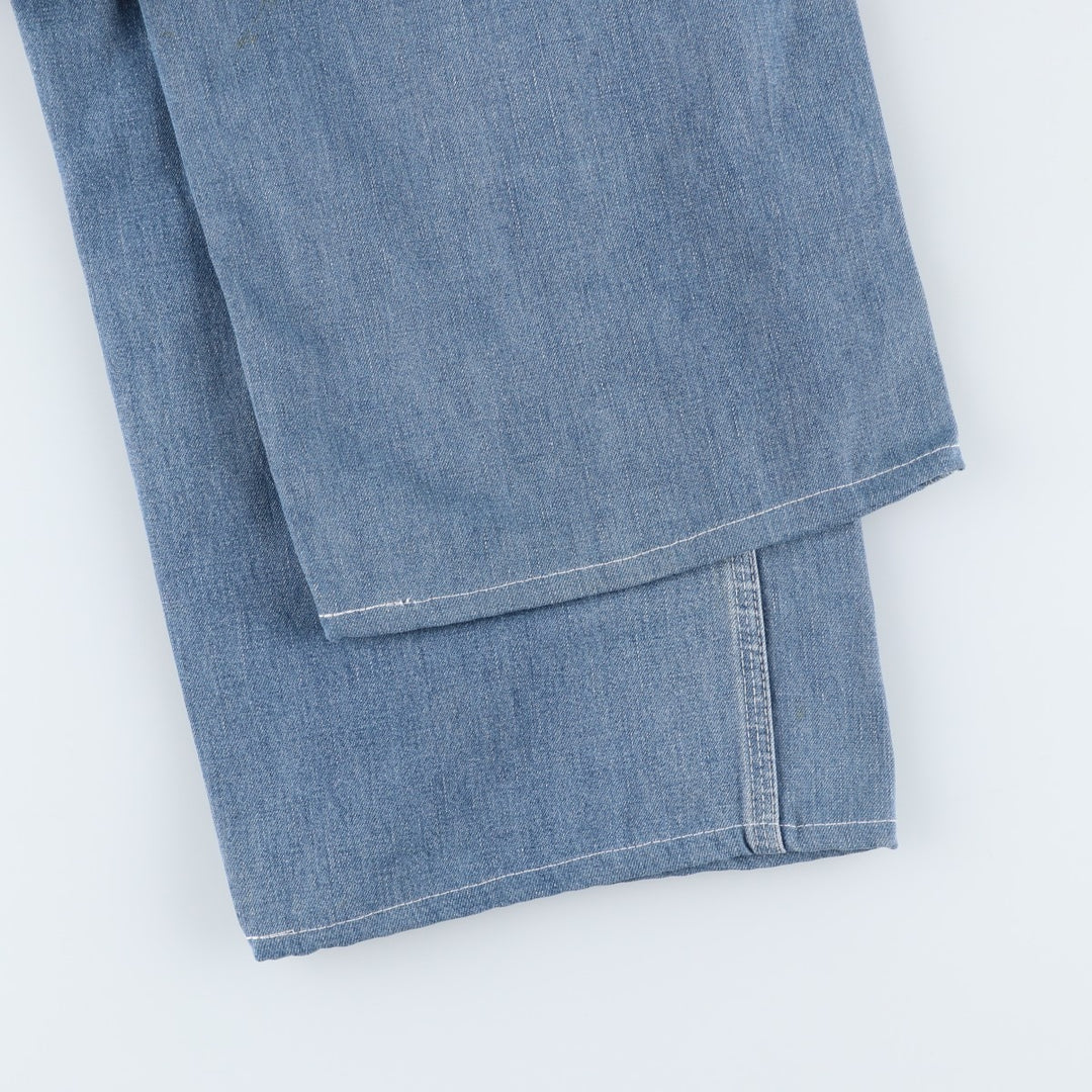 Vintage 1970'S JCPenney BIG MAC denim overalls, men's size W37. cotton blue type Vintage Second Hand