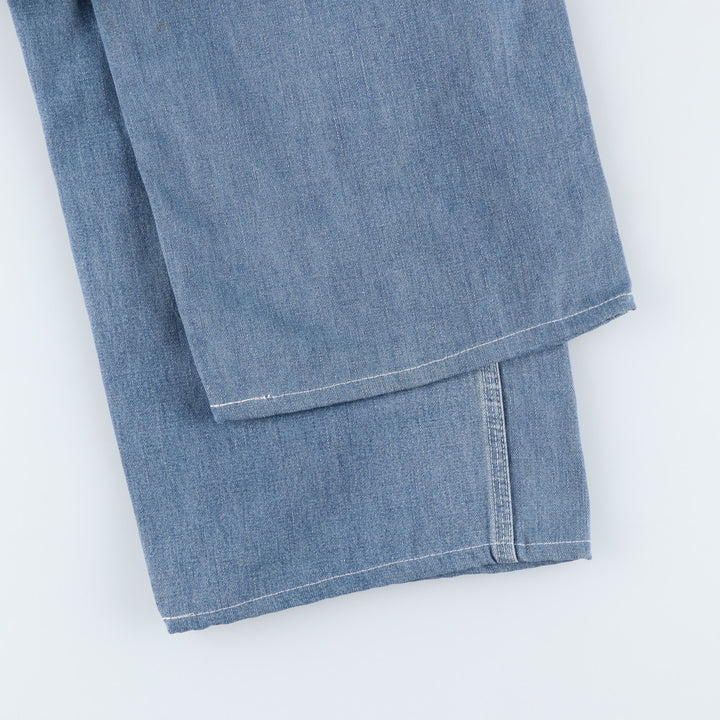 Vintage 1970'S JCPenney BIG MAC denim overalls, men's size W37. cotton blue type Vintage Second Hand