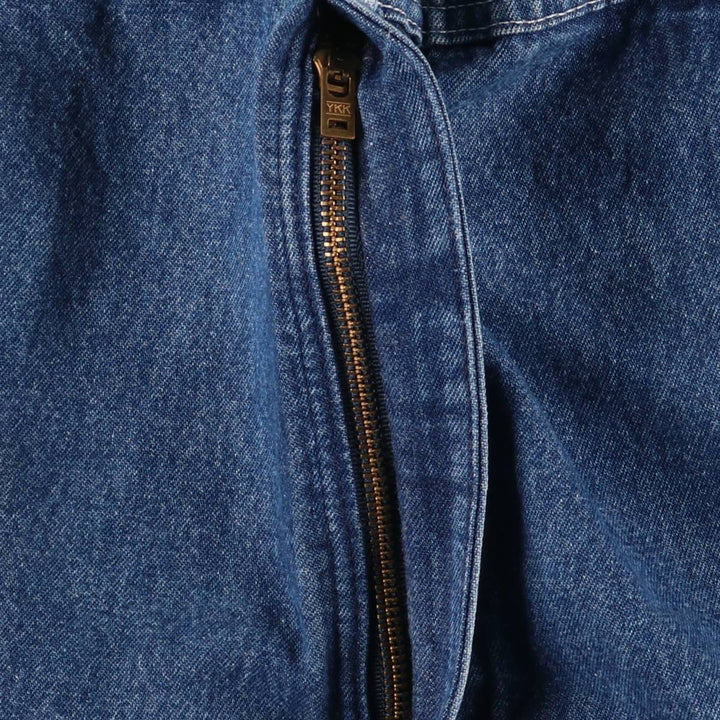 Carhartt denim overalls for men, equivalent to w36 cotton blue type Vintage Second Hand