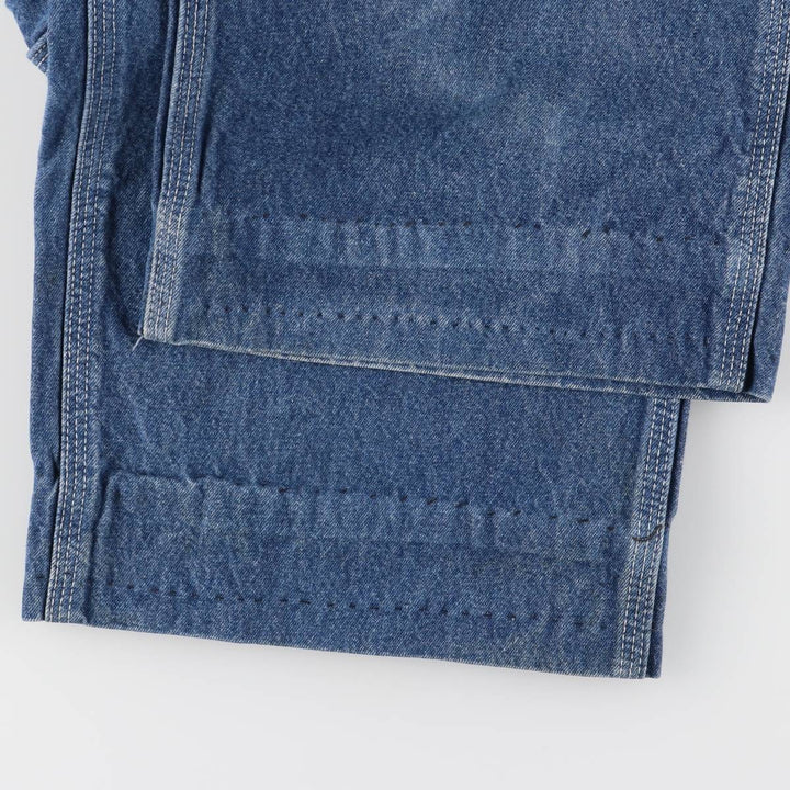 Carhartt denim overalls for men, equivalent to w36 cotton blue type Vintage Second Hand