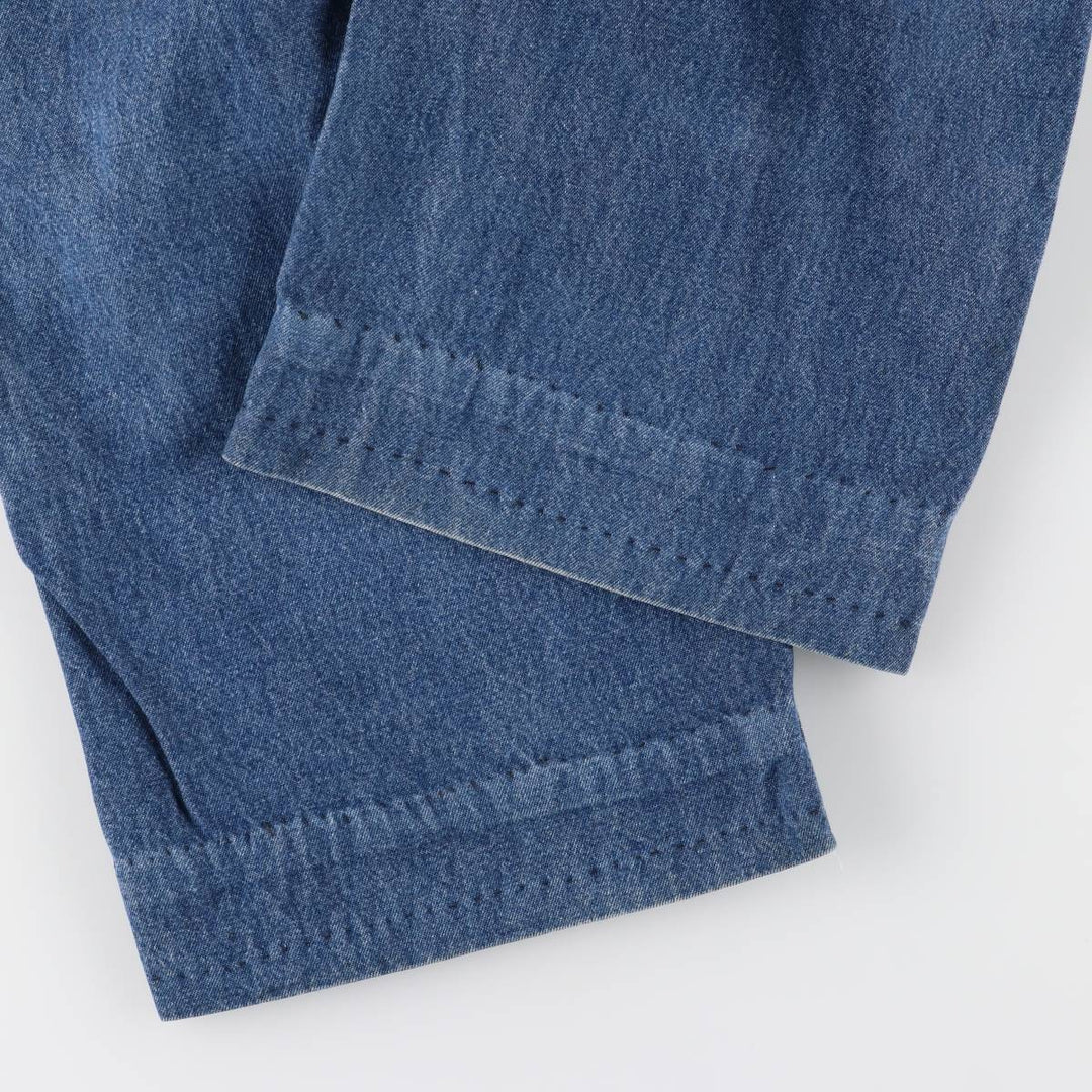Carhartt denim overalls for men, equivalent to w36 cotton blue type Vintage Second Hand