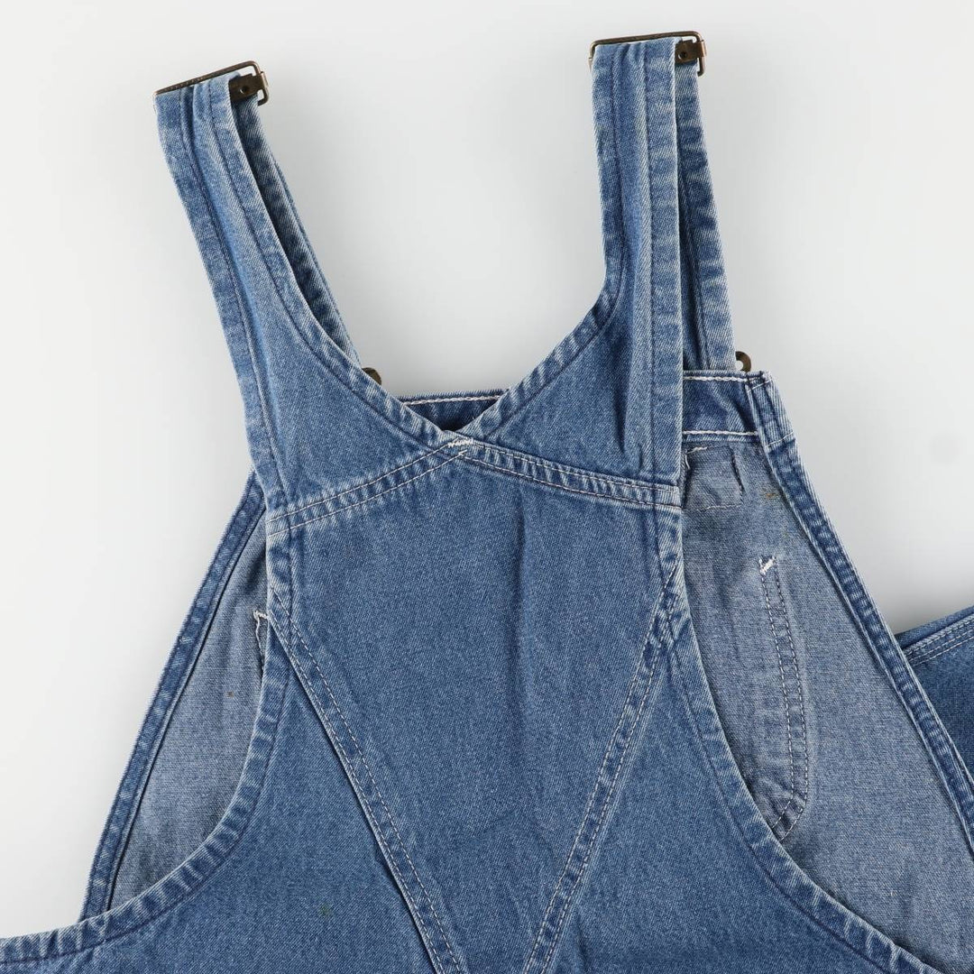 Carhartt denim overalls for men, equivalent to W38 cotton blue type Vintage Second Hand