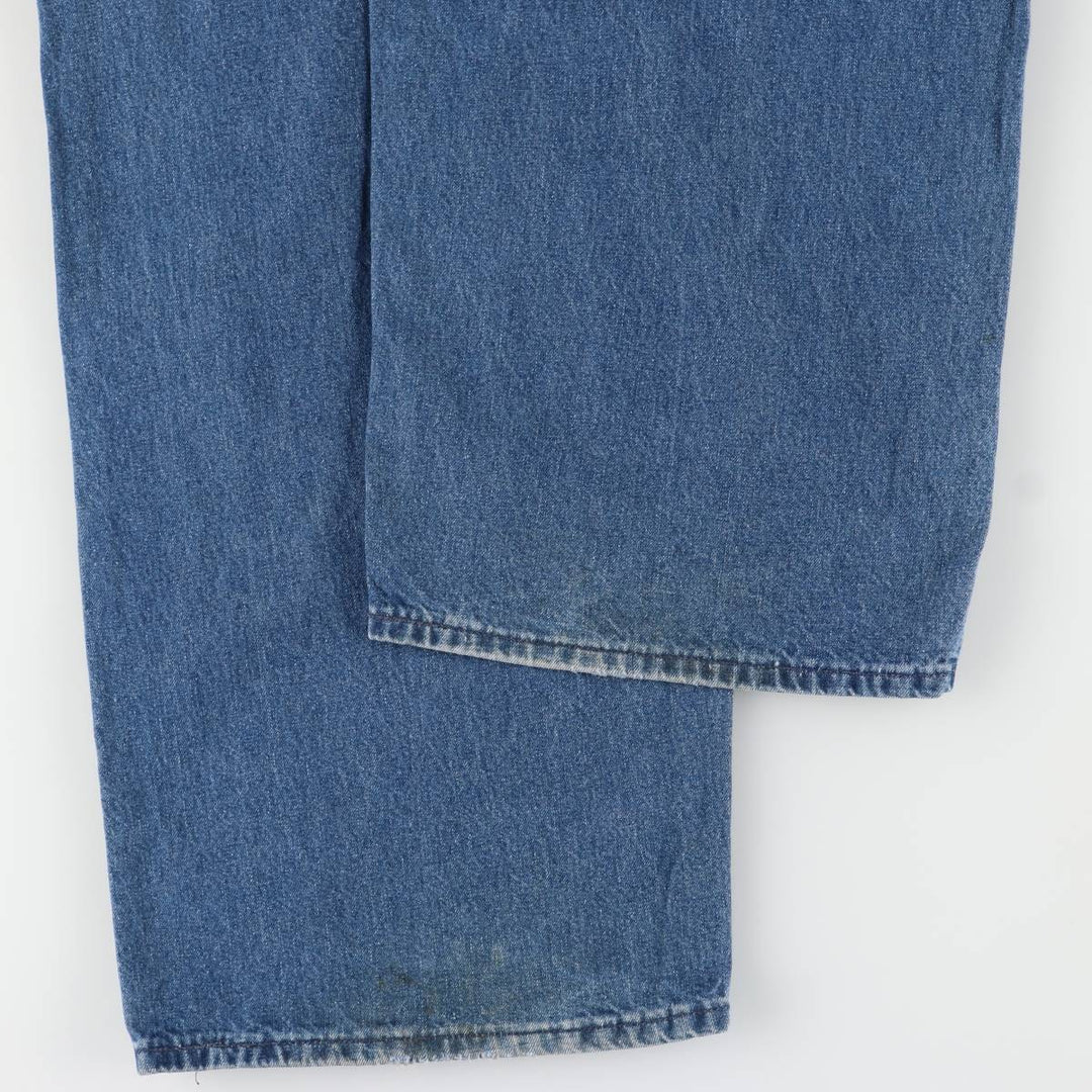 Vintage 80s-90'S Carhartt denim overalls, made in the USA, men's size W39. cotton blue type Vintage Second Hand