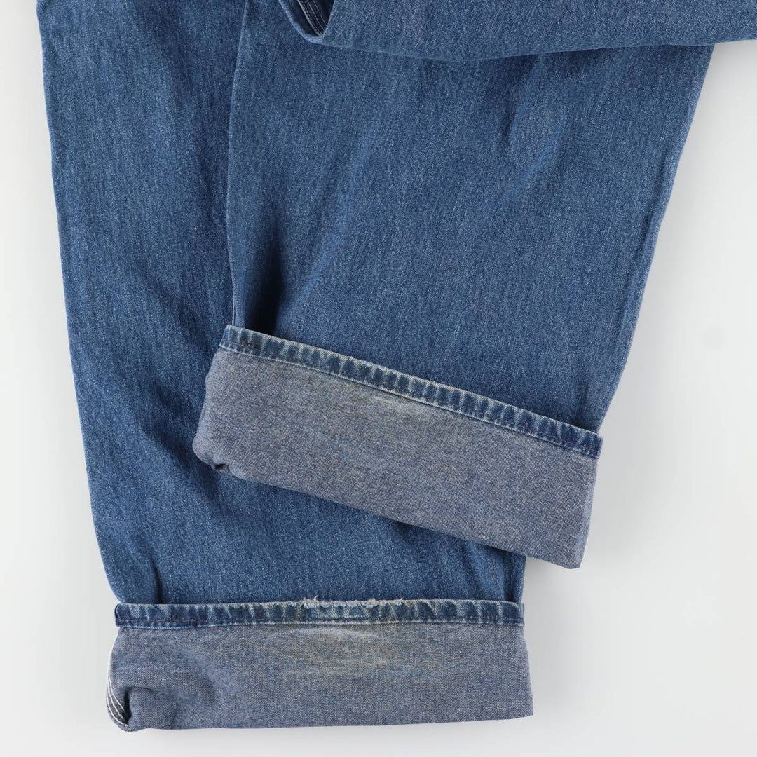 Vintage 80s-90'S Carhartt denim overalls, made in the USA, men's size W39. cotton blue type Vintage Second Hand