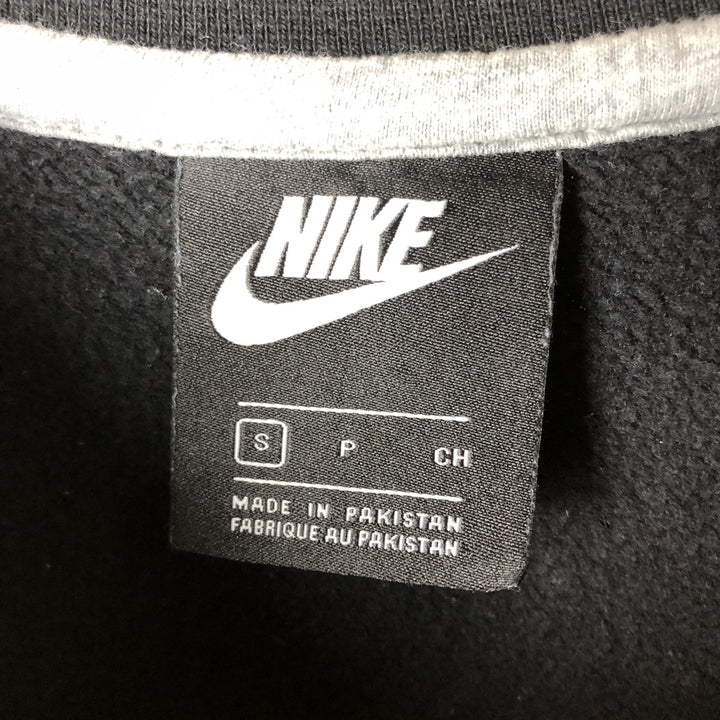 Nike One-Point Logo Sweatshirt, Men's Size Small cotton black type Vintage Second Hand