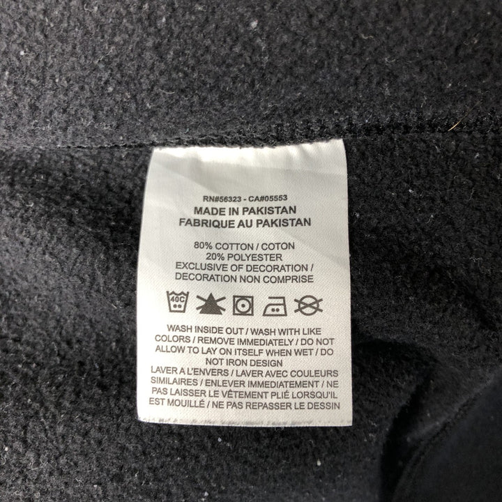Nike One-Point Logo Sweatshirt, Men's Size Small cotton black type Vintage Second Hand