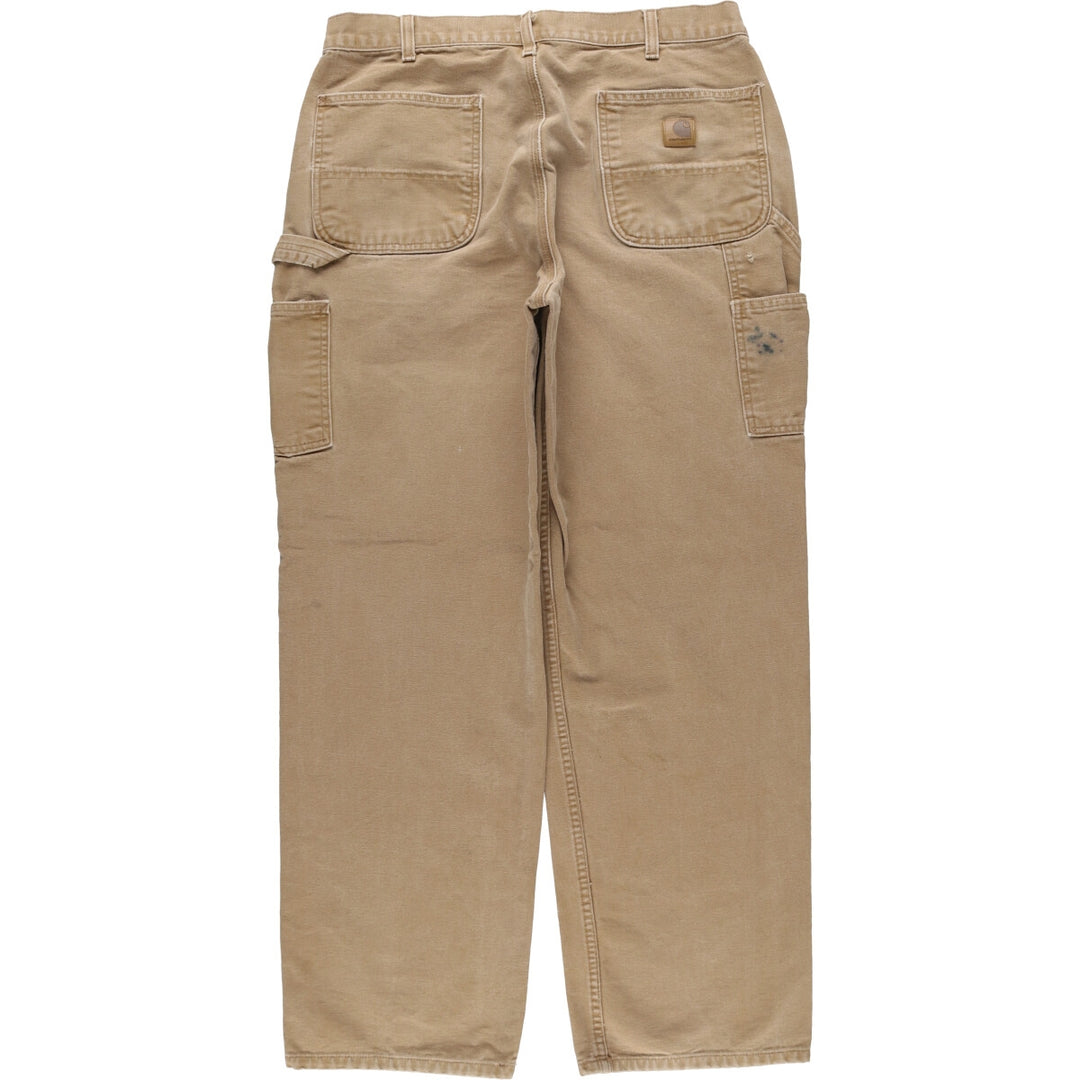 Carhartt Duck Painter Pants, Men's, W35 equivalent cotton Beige type Vintage Second Hand
