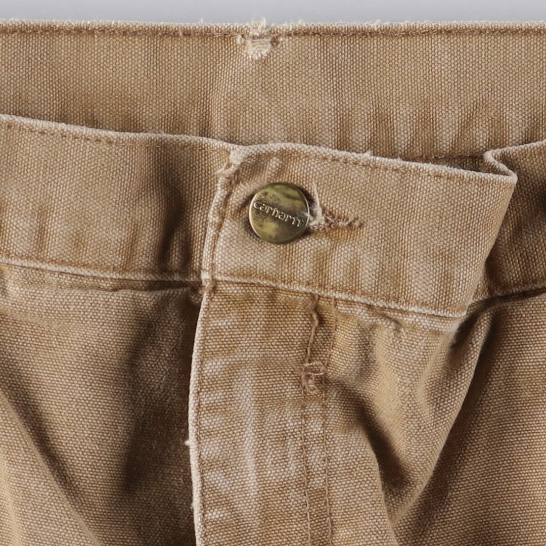 Carhartt Duck Painter Pants, Men's, W35 equivalent cotton Beige type Vintage Second Hand
