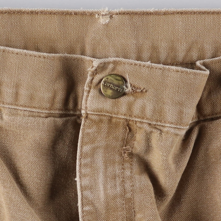 Carhartt Duck Painter Pants, Men's, W35 equivalent cotton Beige type Vintage Second Hand