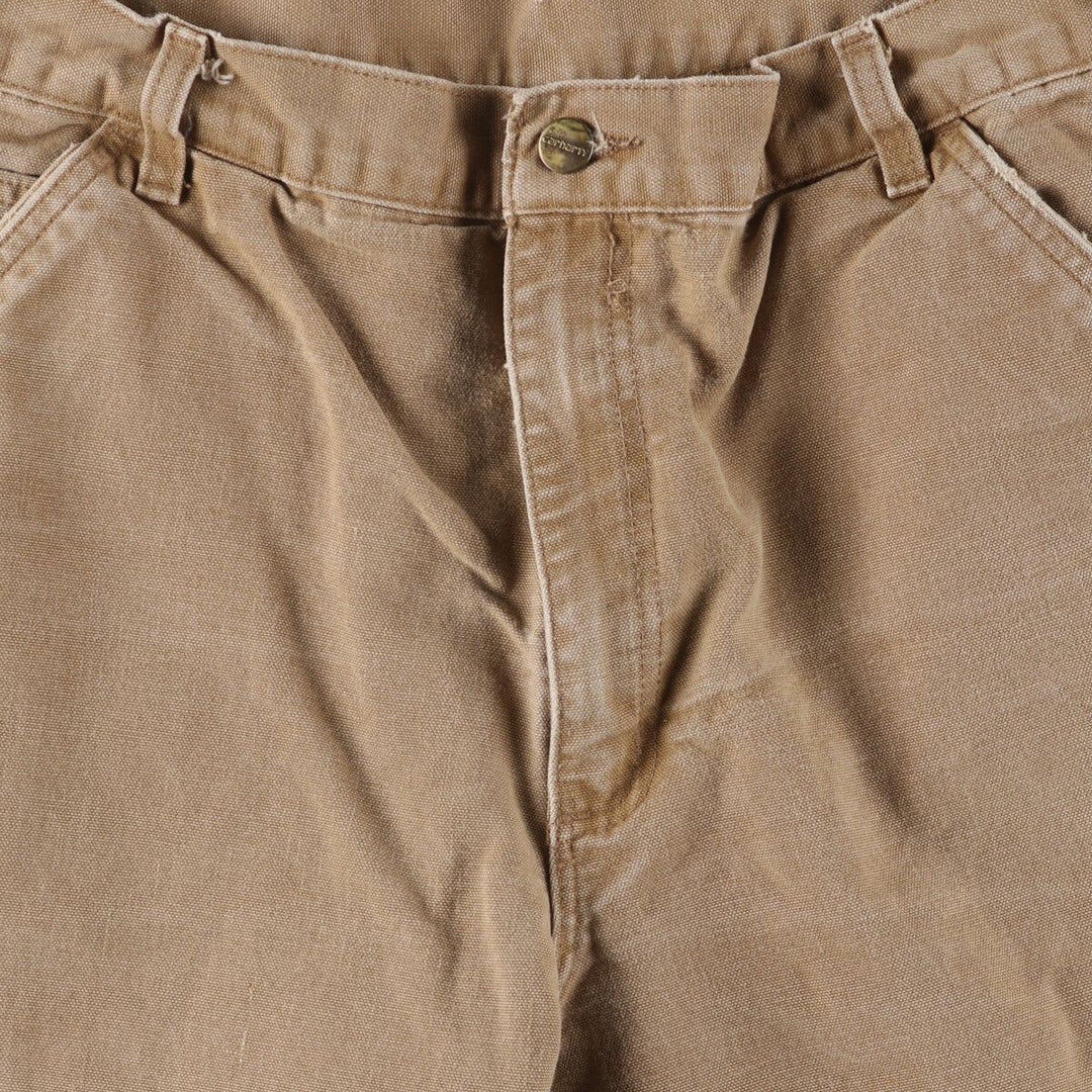 Carhartt Duck Painter Pants, Men's, W35 equivalent cotton Beige type Vintage Second Hand