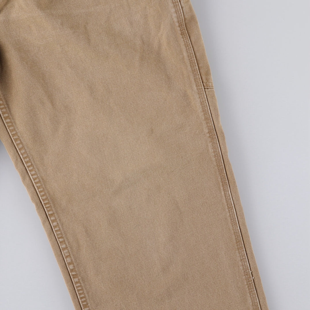 Carhartt Duck Painter Pants, Men's, W35 equivalent cotton Beige type Vintage Second Hand