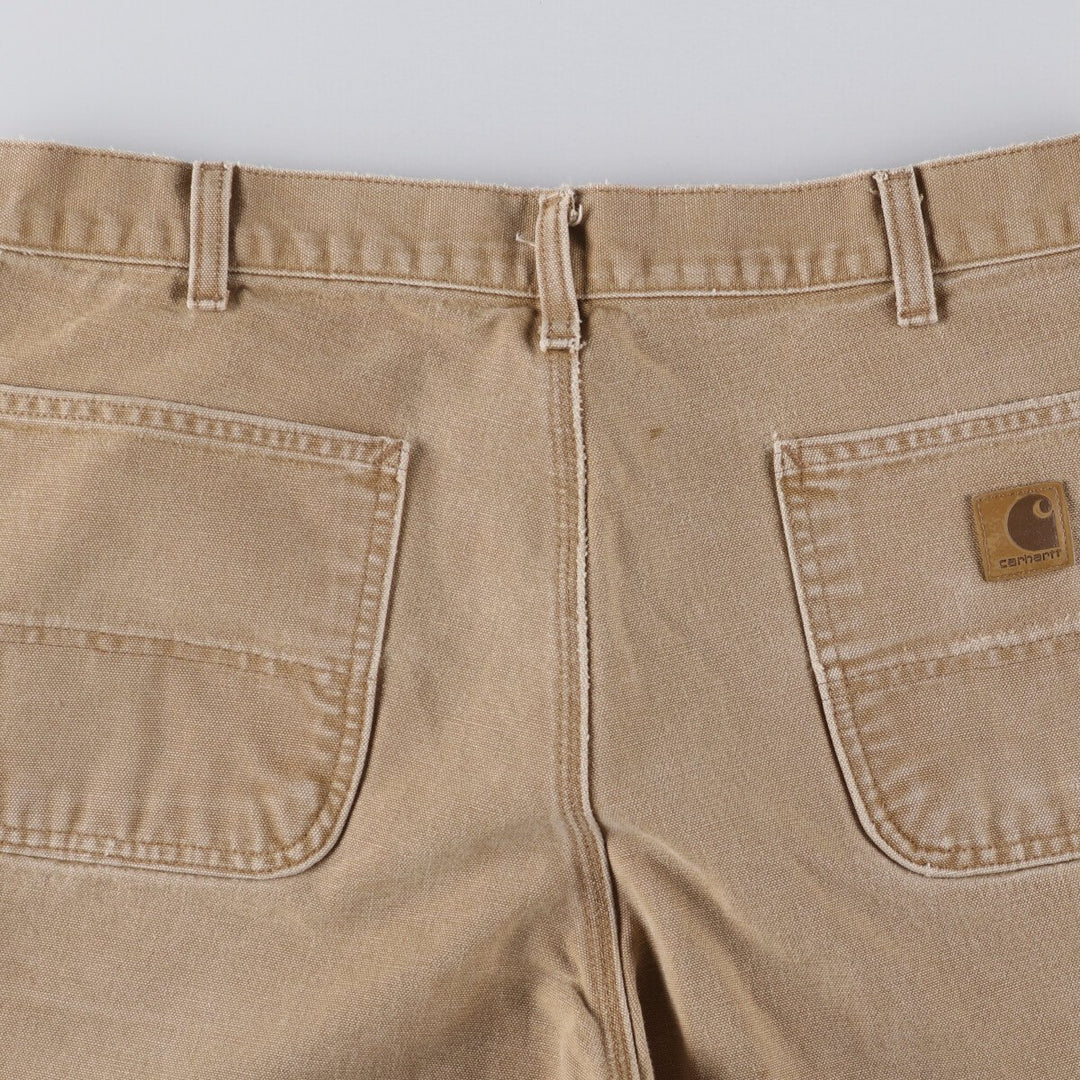 Carhartt Duck Painter Pants, Men's, W35 equivalent cotton Beige type Vintage Second Hand