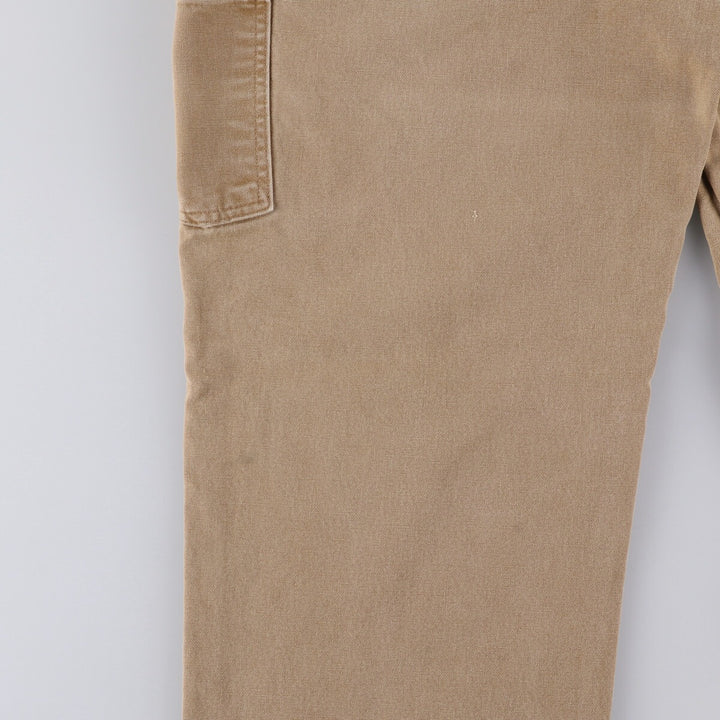 Carhartt Duck Painter Pants, Men's, W35 equivalent cotton Beige type Vintage Second Hand