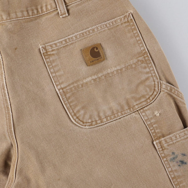 Carhartt Duck Painter Pants, Men's, W35 equivalent cotton Beige type Vintage Second Hand