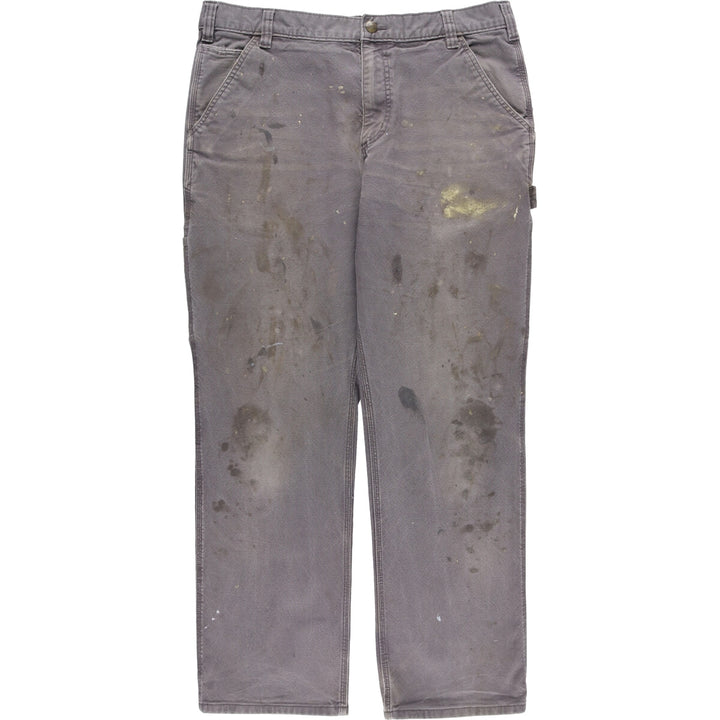 Carhartt Relaxed Fit Duck Painter Pants, Men's, Size 37 cotton Khaki type Vintage Second Hand