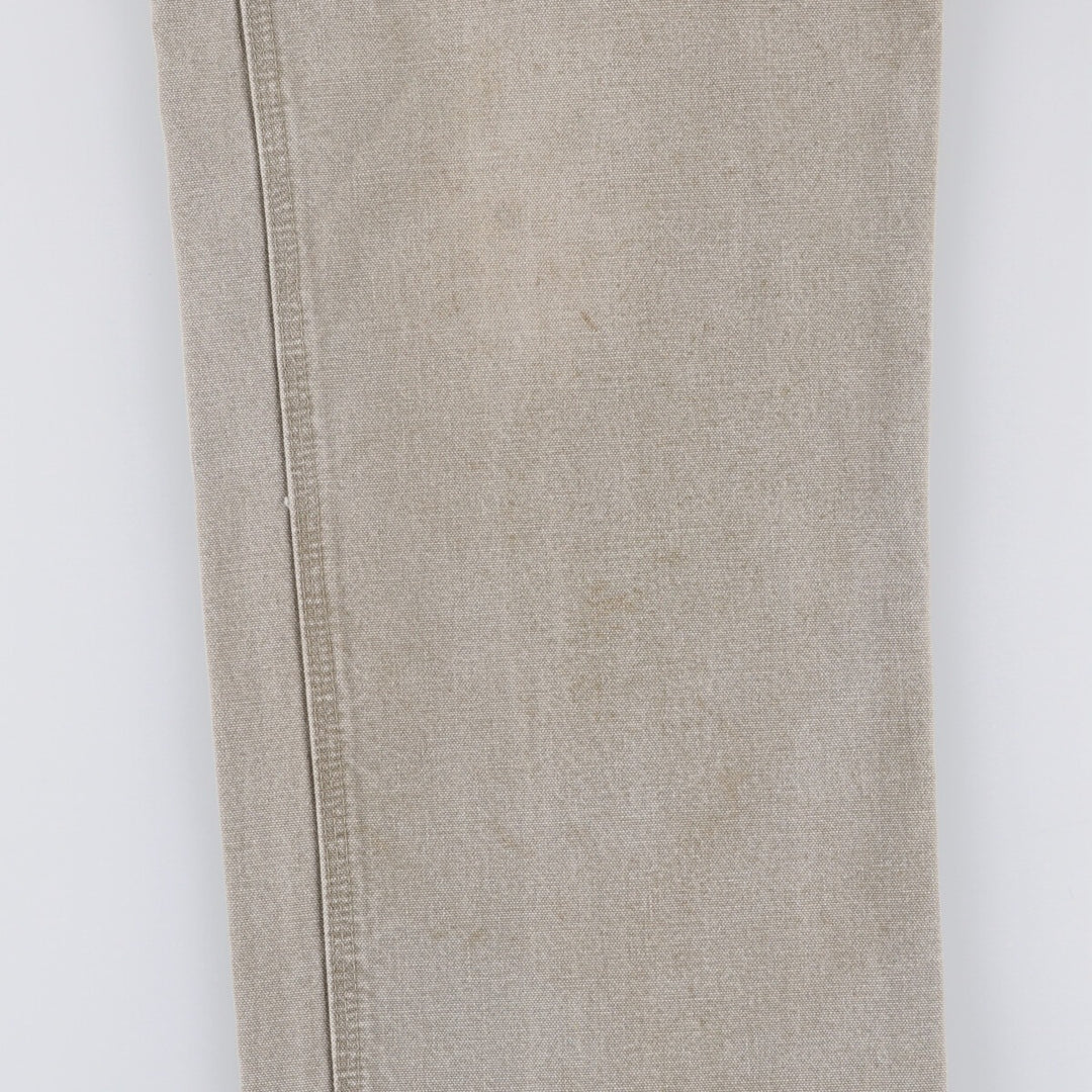 Carhartt Duck Painter Pants, Men's, W35 equivalent unclear Beige type Vintage Second Hand