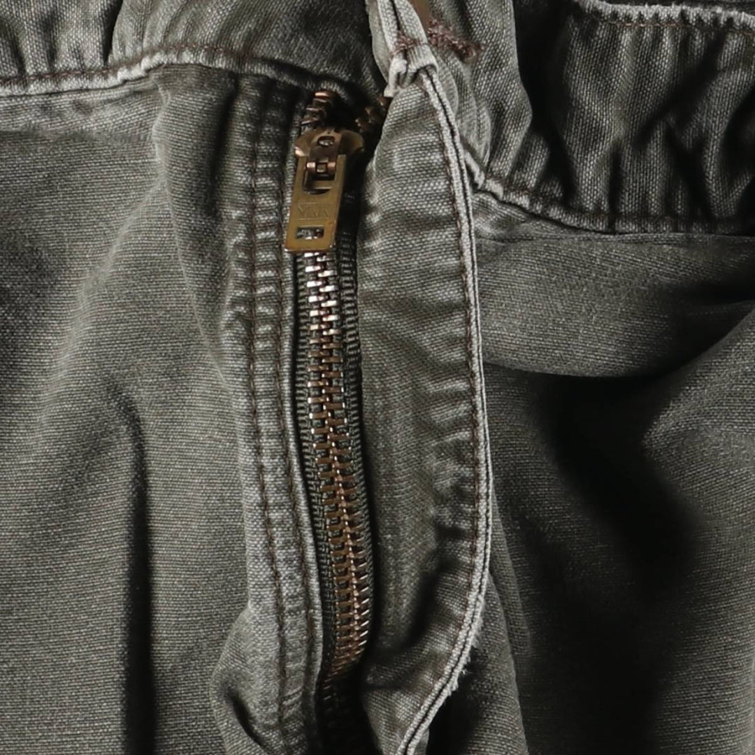 Carhartt Dungaree Fit Cargo Work Pants, Men's, Size 36 cotton Khaki type Vintage Second Hand