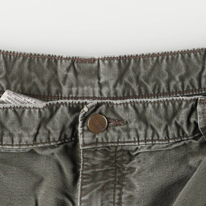 Carhartt Dungaree Fit Cargo Work Pants, Men's, Size 36 cotton Khaki type Vintage Second Hand