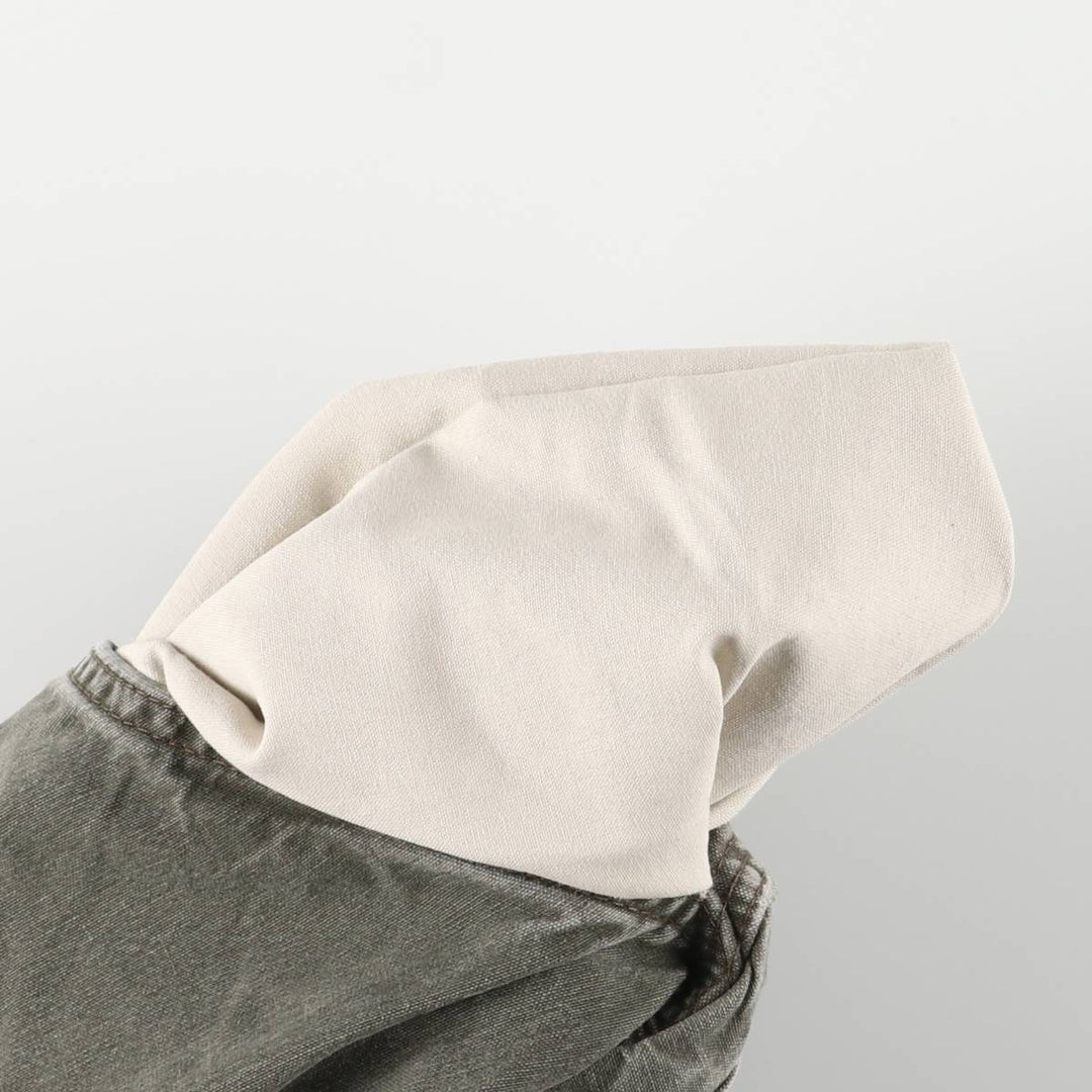 Carhartt Dungaree Fit Cargo Work Pants, Men's, Size 36 cotton Khaki type Vintage Second Hand