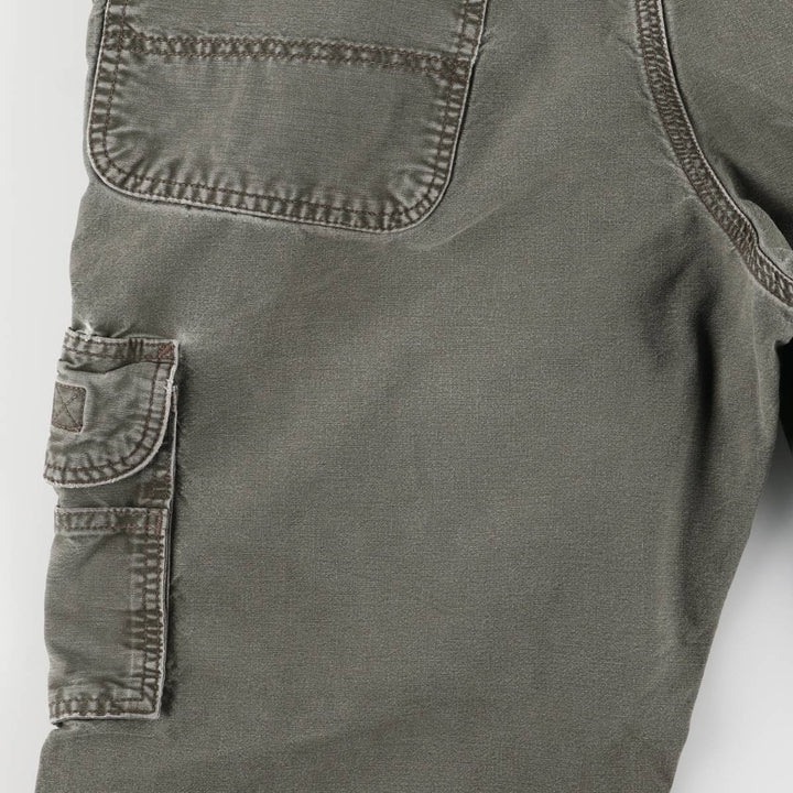 Carhartt Dungaree Fit Cargo Work Pants, Men's, Size 36 cotton Khaki type Vintage Second Hand