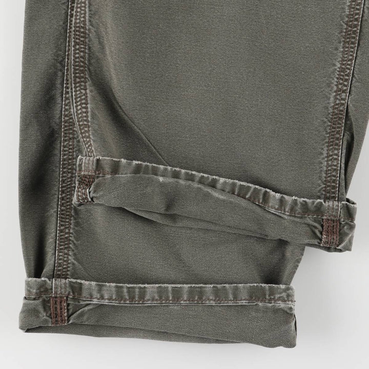 Carhartt Dungaree Fit Cargo Work Pants, Men's, Size 36 cotton Khaki type Vintage Second Hand