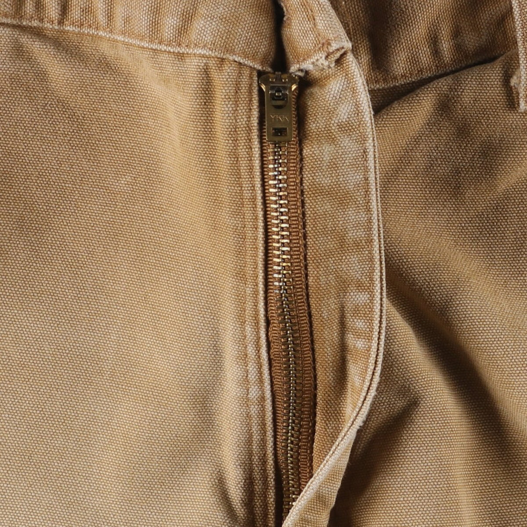 Carhartt Dungaree Fit Duck Painter Pants, Made in USA cotton Beige type Vintage Second Hand