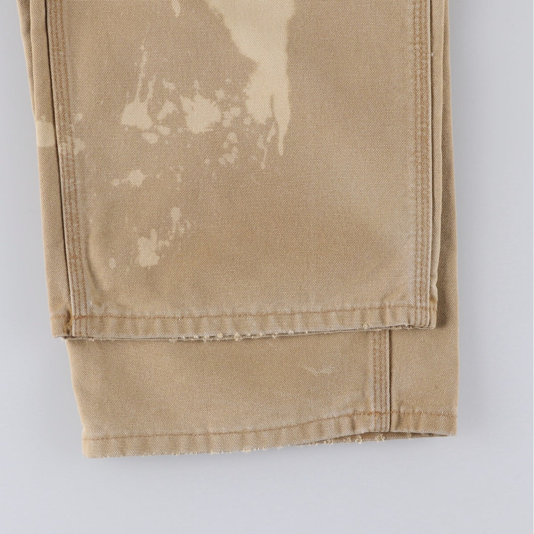 Carhartt Dungaree Fit Duck Painter Pants, Made in USA cotton Beige type Vintage Second Hand