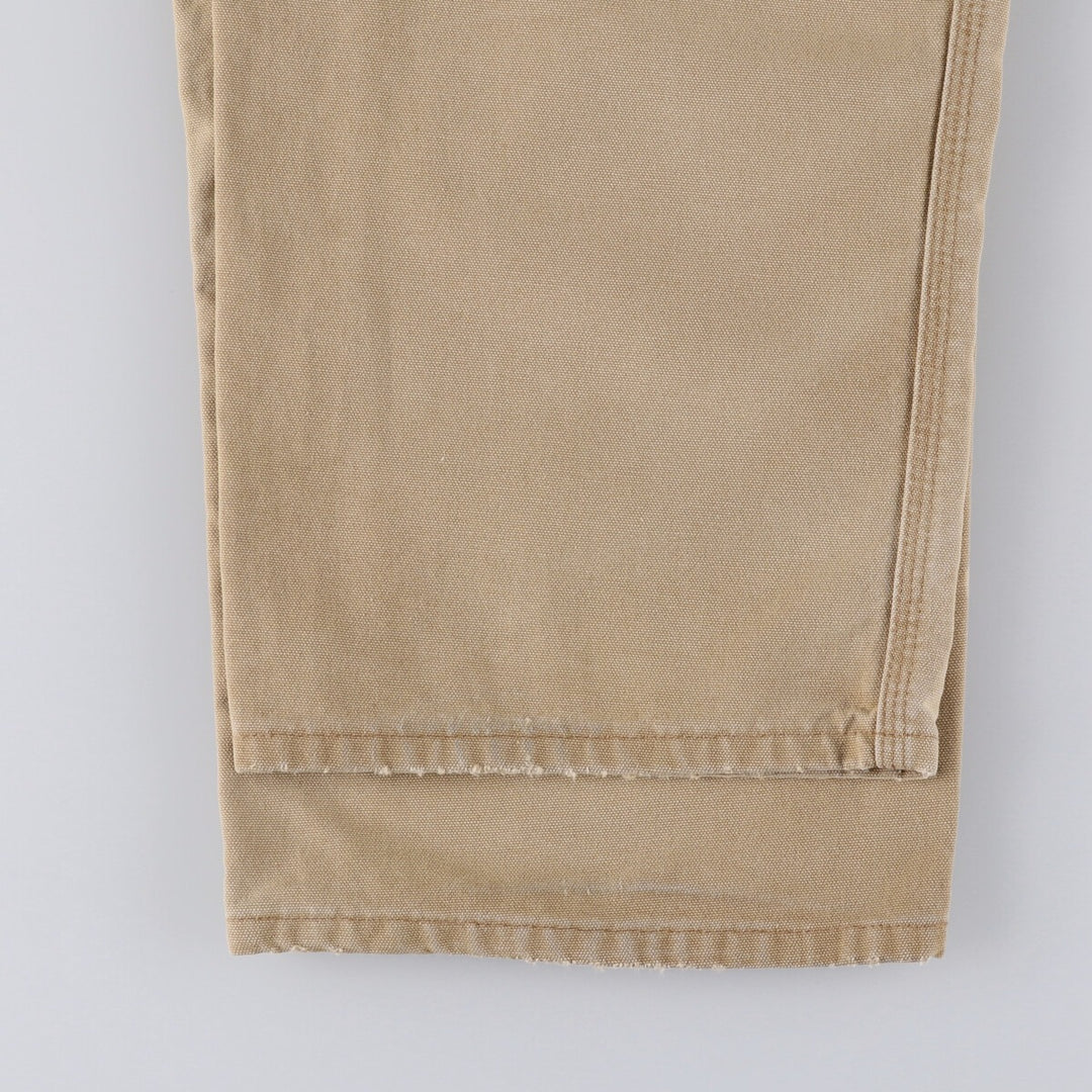 Carhartt Dungaree Fit Duck Painter Pants, Made in USA cotton Beige type Vintage Second Hand