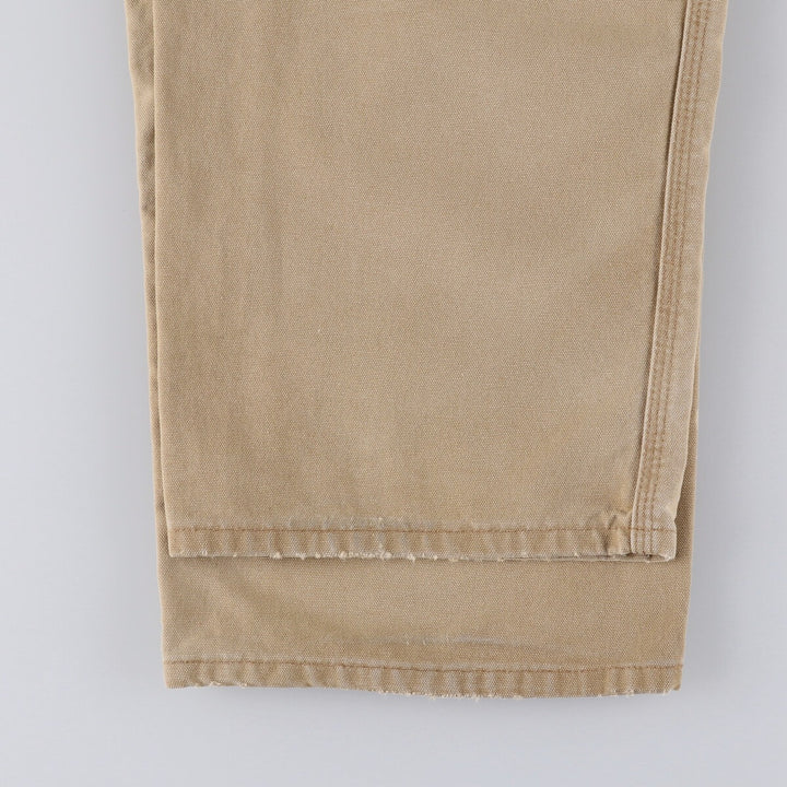 Carhartt Dungaree Fit Duck Painter Pants, Made in USA cotton Beige type Vintage Second Hand