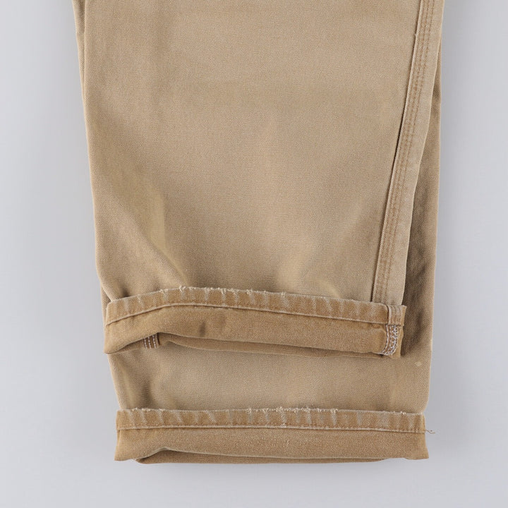 Carhartt Dungaree Fit Duck Painter Pants, Made in USA cotton Beige type Vintage Second Hand