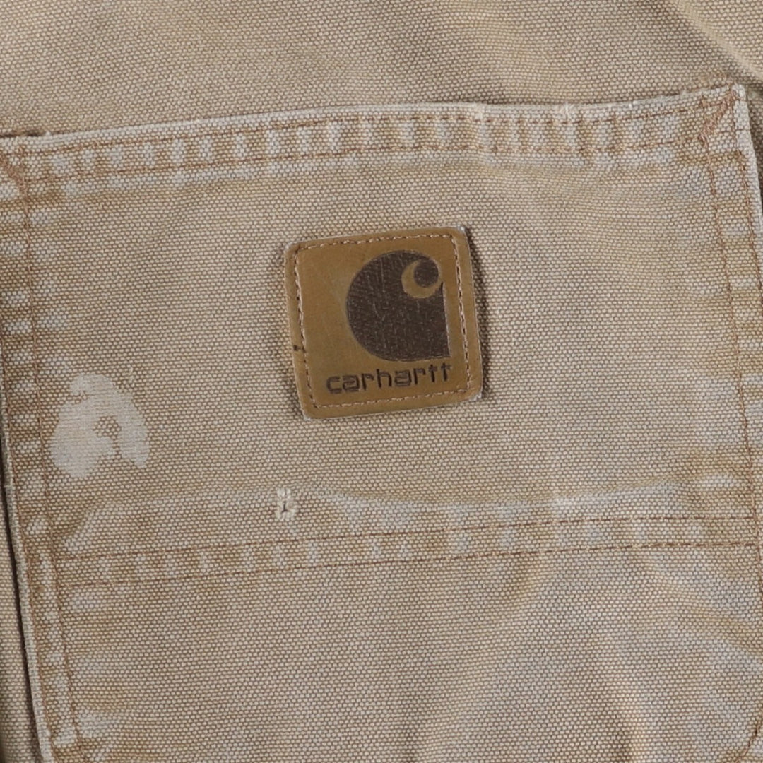 Vintage Carhartt Duck Painter Pants, Made in USA, Men's Size 36 (approx.) cotton Beige type Vintage Second Hand