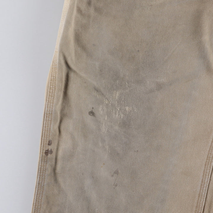 Vintage Carhartt Duck Painter Pants, Made in USA, Men's Size 36 (approx.) cotton Beige type Vintage Second Hand