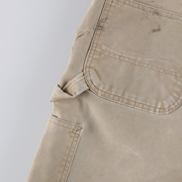 Vintage Carhartt Duck Painter Pants, Made in USA, Men's Size 36 (approx.) cotton Beige type Vintage Second Hand
