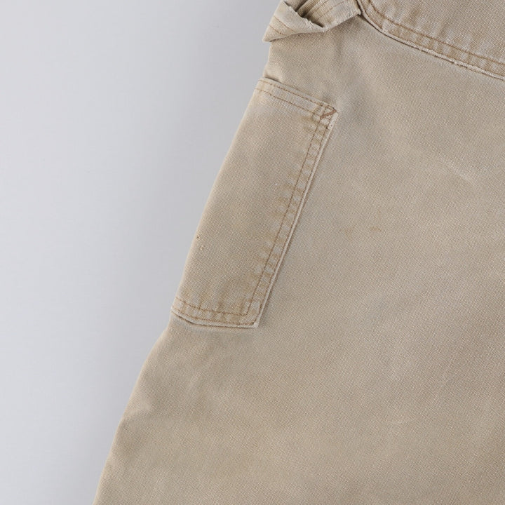 Vintage Carhartt Duck Painter Pants, Made in USA, Men's Size 36 (approx.) cotton Beige type Vintage Second Hand
